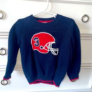 Gymboree, 2T football sweater